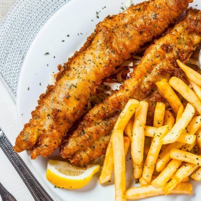 Comfort seafood dish